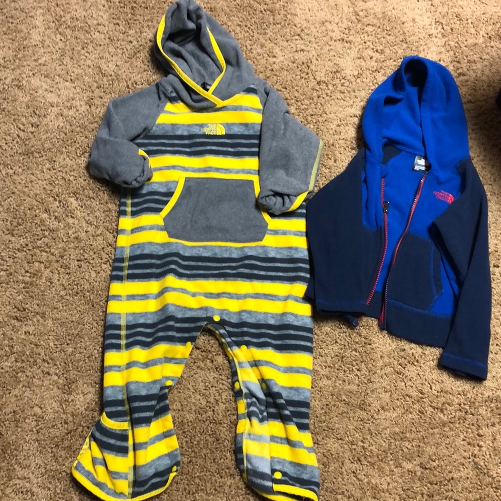EUC toddler North Face bundle